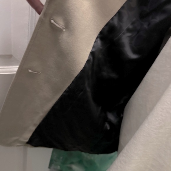 Women’s Coach Blazer oversized XL 25 inches armpits tan signature NWT - Picture 12 of 13